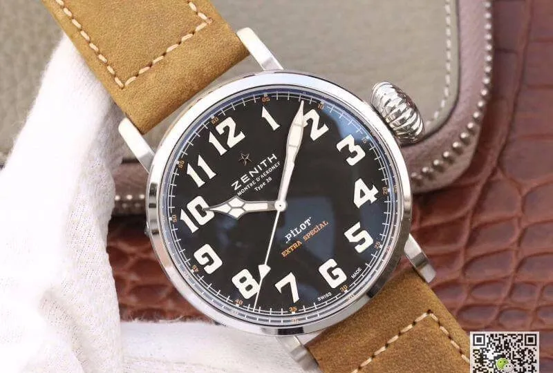 Zenith Pilot 03.2430.3000 21.C738 XF Factory 1:1 Best Edition Replica Watch Swiss ETA2824-2